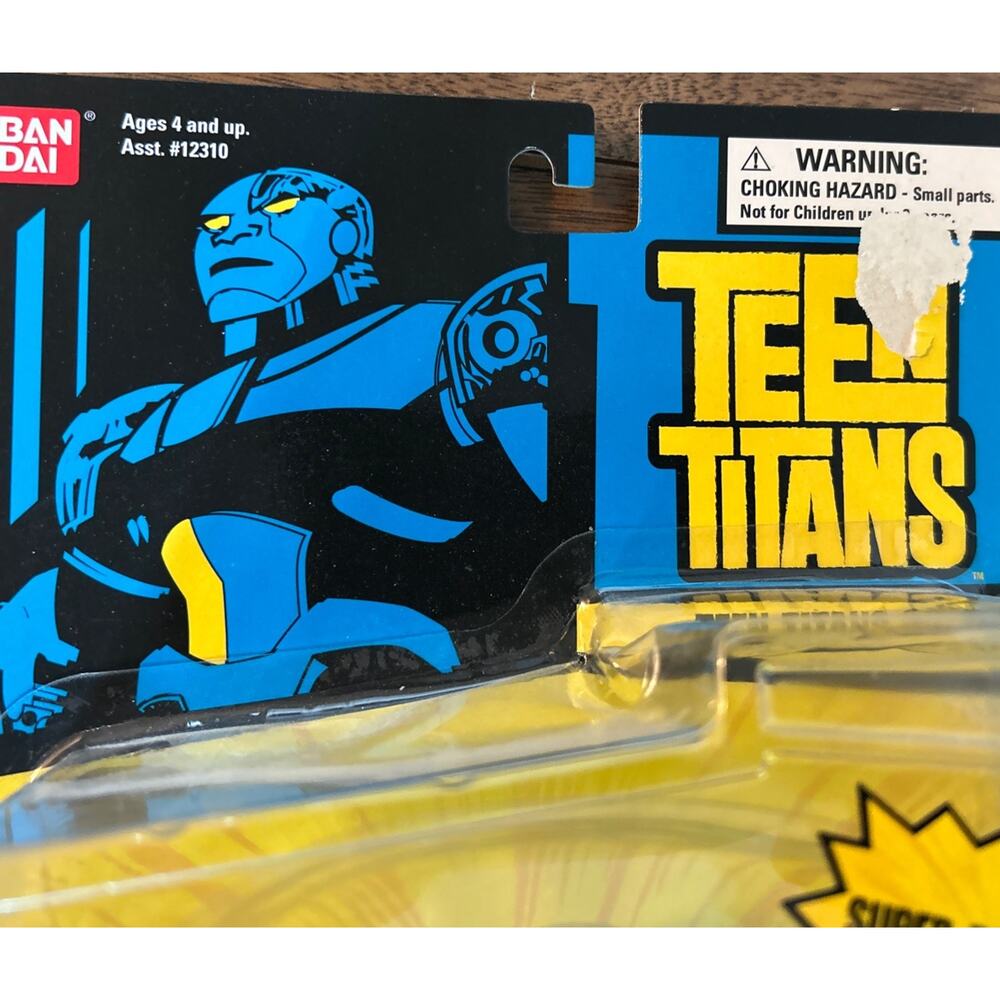 DC TEEN TITANS GO ACTION FIGURE SUPER DEFORMED CYBORG FACTORY SEALED TESTED - Picture 6 of 13